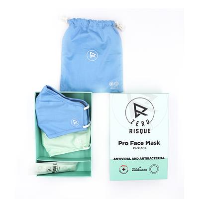 Zero Risque Pro Face Mask (Pack of 2) - Face Mask