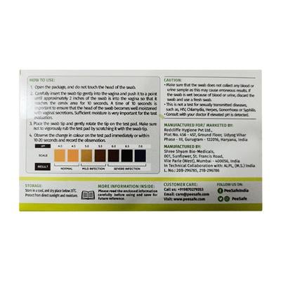Pee Safe Vaginal Infection pH Screening Kit Test Strip - Intimate Care