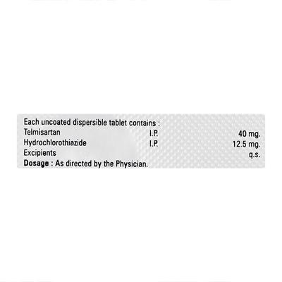 TELZIO H 40/12.5 Tablet 10's - Hypertension-Ana