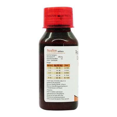 FEVERYL 250mg Oral suspension 60ml - Fever-Ana