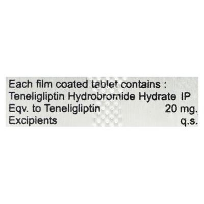 Teliglip 20Mg Tablet 10's - Diabetes-Ant