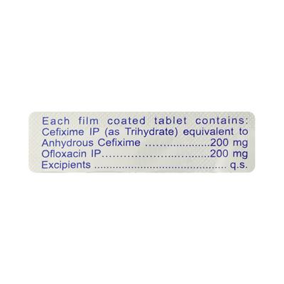 Office 200mg Tablet 10'S - Bacterial Infections-Cep