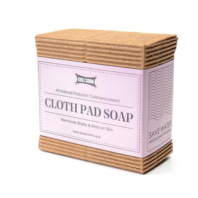 Goli Soda All Natural Probiotic Cloth Pad Soap Bar (Pack of 2 x 90 gm) - Soaps