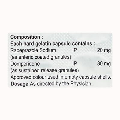 Rabicer DSR Capsule 10'S - Ulcer/Reflux/Flatulence-Aaa
