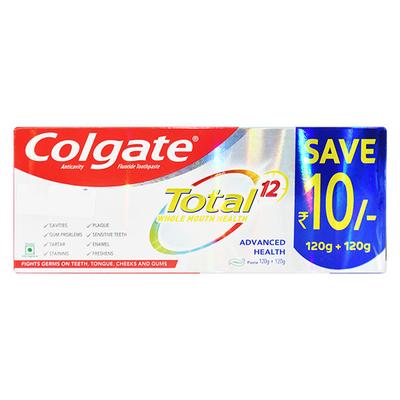 Colgate Total Advance Health Toothpaste (120 + 120 gm) - Toothpaste