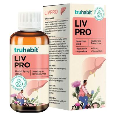 TruHabit Liv Pro Herbal Syrup 100 ml - Cough Syrup