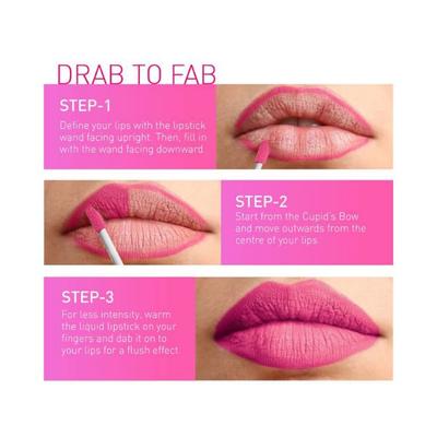 MyGlamm LIT Liquid Matte Lipstick-Ping me 3 ml - Lipsticks
