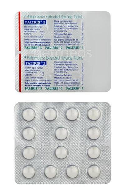 Paliris 3mg Tablet 14'S - Psychosis-Ans