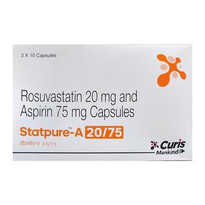 STATPURE A 20/75 Capsule 10's - High Cholesterol-Dys