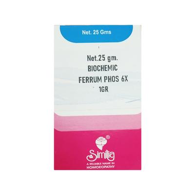Similia Biochemic Ferrum Phos 6x 1Gr Tablet 25 gm - Bio-Chemic