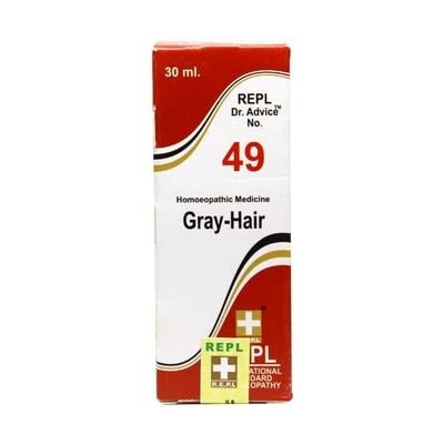 Repl Dr. Advice No.49 Gray Hair Drops 30 ml - Personal Care(Homeopathy)