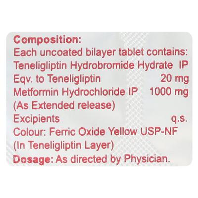 ZILENTA M FORTE Tablet 10's - Diabetes-Ant