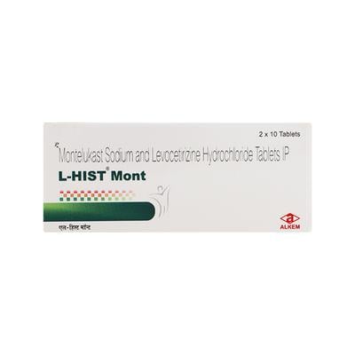 L Hist Mont 10/5mg Tablet 10'S - Allergies-Ant