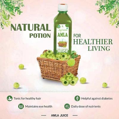 Axiom Jeevan Ras Amla Juice 1 ltr - Speciality Medicines