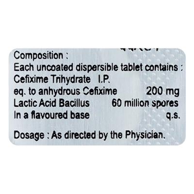 BACSTAN 200mg Tablet 10's - Bacterial Infections-Cep