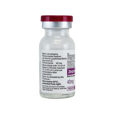 Zepoxin 40mg Injection 1's - Ulcer/Reflux/Flatulence-Aaa