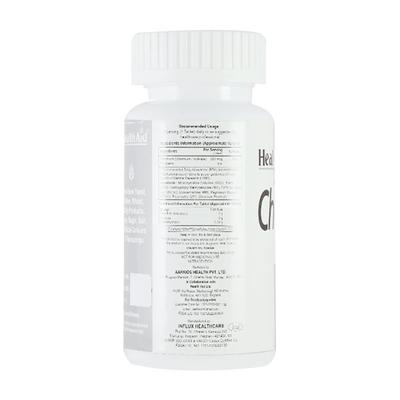 HealthAid Chromium Picolinate 200ug Tablet 60's - Calcium And Minerals