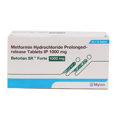 BETORLAN SR FORTE Tablet 10's - Diabetes-Ant