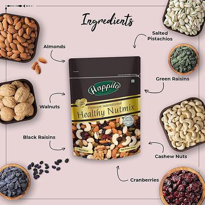 Happilo Premium International Healthy Nutmix Seeds 80 gm - Nutritional Bars