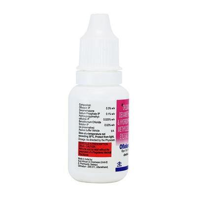 Oflokem D Eye/Ear Drops 10ml - Eye Infections-Eaa