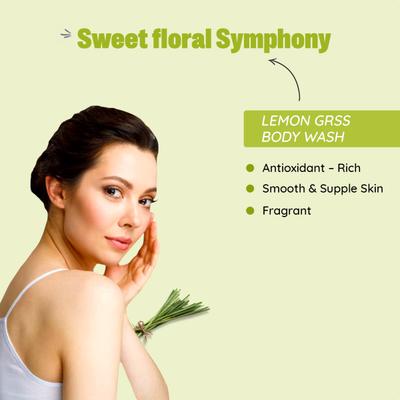 The Bath Store Lemongrass Body Wash 300 ml - Shower Gels & Body Wash