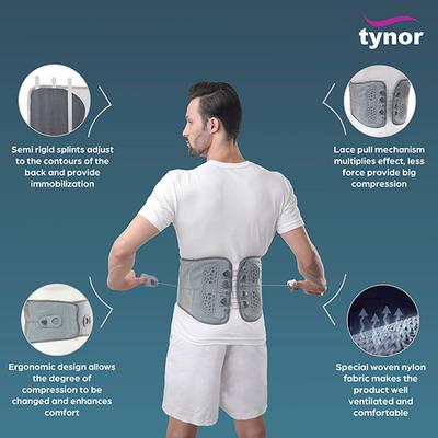 Tynor Lacepull L.S Belt (S-M) (A 30) - Abdomen/Neck/Arm/Elbow Supports