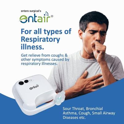 Entair Premium O2 Low Noise Compressor Nebulizer - White 1's - Nebulizers / Vaporizer