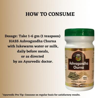 HASS Ashvagandha Churna 100 gm - Speciality Medicines
