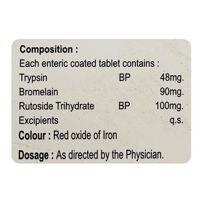 WOZYME FORTE Tablet 10's - Pain relief-Ant