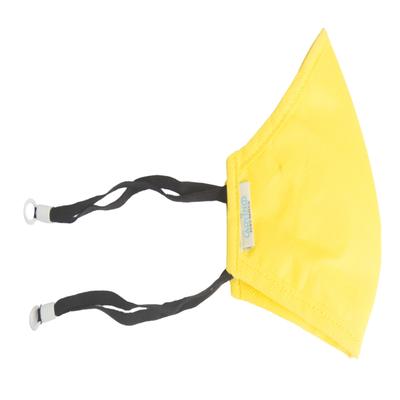 Smog Guard N95 Face Mask With One Valve (Kids 3-5 Years) (XS) - Yellow (Pack of 1) - Face Mask