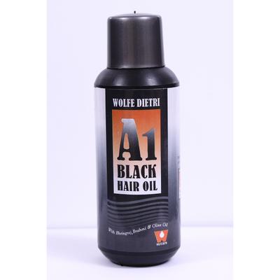Wolfe Dietri A-1 Black Hair Oil - Bhringraj, Brahmi & Olive Oil 150 ml - Personal Care(Homeopathy)