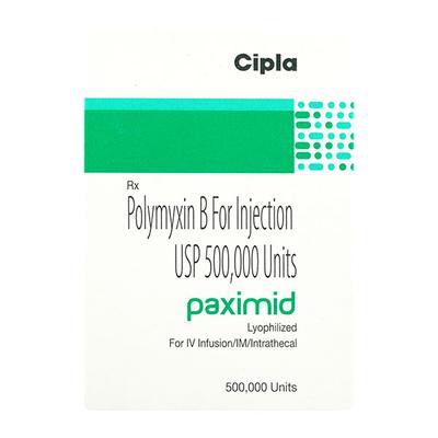 Paximid 500000IU Injection 1's - Bacterial Infections-OAB
