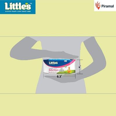 Littles Soft Cleansing Baby Wipes 80's - Diapers & Wipes