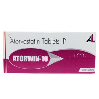 ATORWIN 10mg Tablet 10's - High Cholesterol-Dys