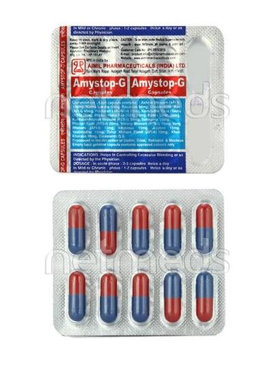 Amystop G Capsule 10'S - Speciality Medicines