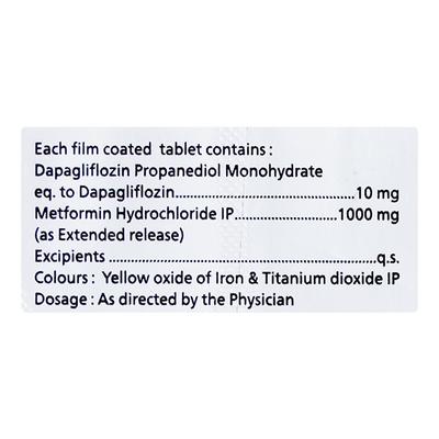 DAPAKIND M Tablet 10's - Diabetes-Ant