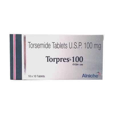 Torpres 100mg Tablet 10'S - Hypertension-Diu