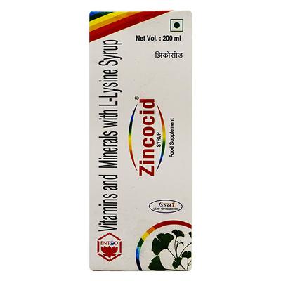 ZINCOCID Syrup 200ml - Supplements-Vam