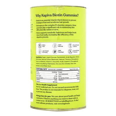 Kapiva Biotin with Aloe Vera Gummies 30's - Health Products