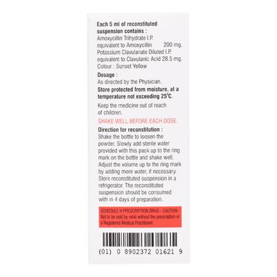 Verclav Dry Syrup 30ml - Bacterial Infections-Pen