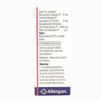 Combigan Eye Drops 5ml - Glaucoma-Ant