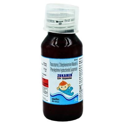 Zukamin Cold Syrup 60ml - Pain relief-Nsa