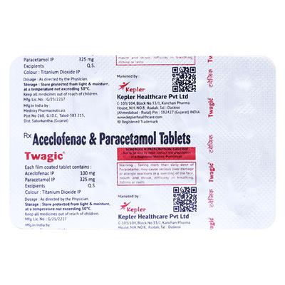 TWAGIC Tablet 10's - Pain relief-Nsa