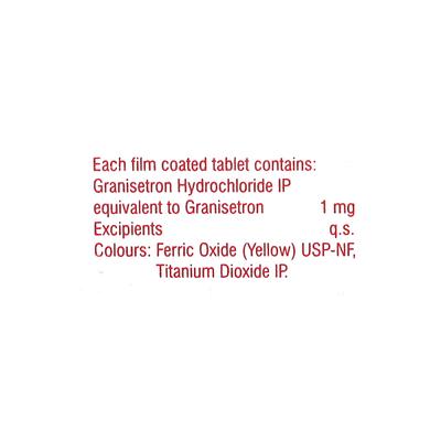 Graniset 1mg Tablet 4'S - Vomitting/Emesis-Ant