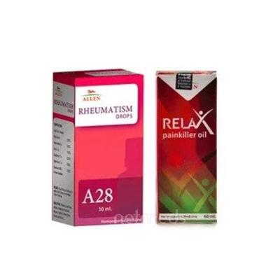 Allen Joint Care Combo Pack (A28 + Relax Pain Killer Oil) - Speciality Medicine