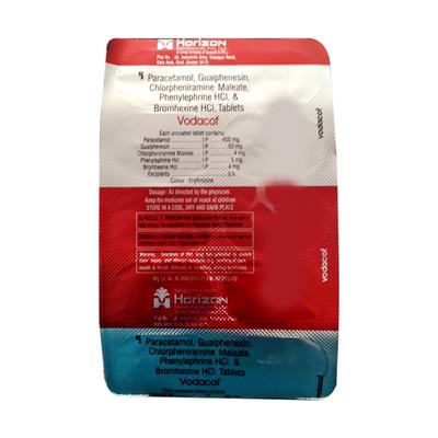 VODACOF Tablet 10's - Cough And Cold-Cou