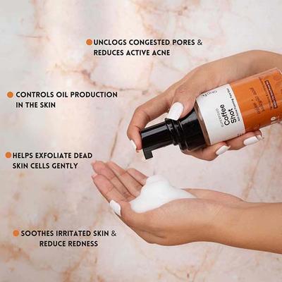 Skin Fx Superfood Coffee Shot Anti - acne Foaming Face Wash 100 ml - Scrubs & Exfoliants