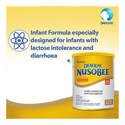 Dexolac Nusobee Casein Stage-1 (Up to 6 months) 400 gm-Tin - Baby And Infant Supplements