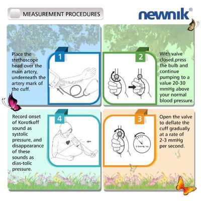 Newnik Aneroid Type Sphygmomanometer (SP602) - Health Monitoring Devices
