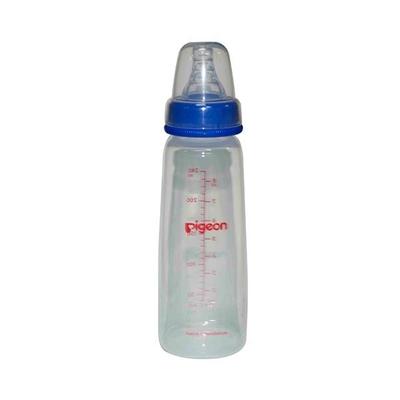Pigeon Peristaltic Nursing Bottle Kpp Nipple (L) - Blue 240 ml - Feeding & Nursing